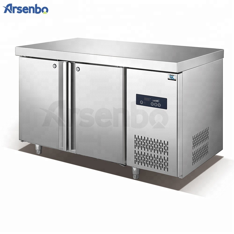 Antiwear 260L Under Counter Refrigerators Anticorrosive Stainless Steel